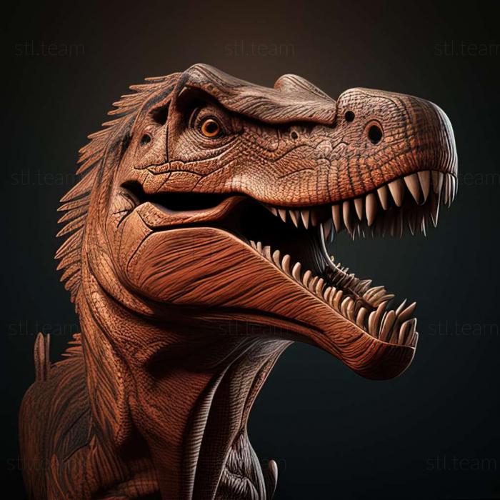 3D модель Тиранозавр ex (STL)